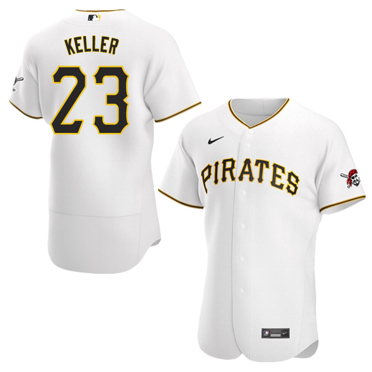 Nike Men #23 Mitch Keller Pittsburgh Pirates Baseball Jerseys Sale-White